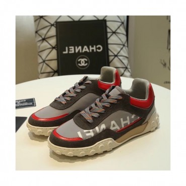 Chanel 2019 Mm / Wm Leather Running Shoes - 샤넬 2019 남여공용 레더 런닝슈즈 CHAS0260,Size(225 