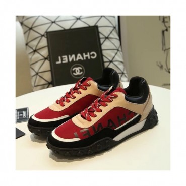 Chanel 2019 Mm / Wm Leather Running Shoes - 샤넬 2019 남여공용 레더 런닝슈즈 CHAS0257.Size(225 