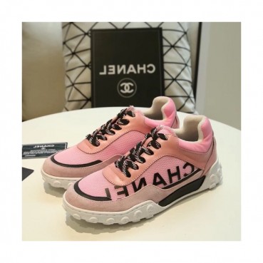 Chanel 2019 Mm / Wm Leather Running Shoes - 샤넬 2019 남여공용 레더 런닝슈즈 CHAS0255.Size(225 