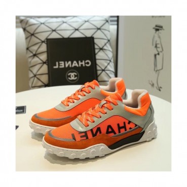 Chanel 2019 Mm / Wm Leather Running Shoes - 샤넬 2019 남여공용 레더 런닝슈즈 CHAS0250.Size(225 