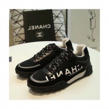 Chanel 2019 Mm / Wm Leather Running Shoes - 샤넬 2019 남여공용 레더 런닝슈즈 CHAS0248.Size(225 