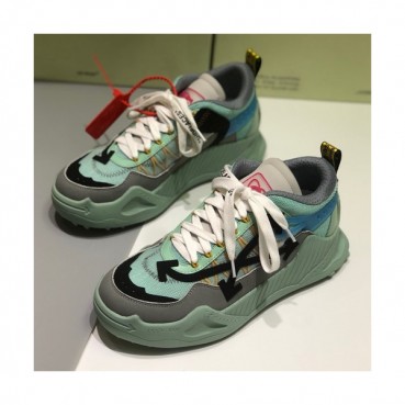 Off-white 2019 Mm / Wm Leather Running Shoes 