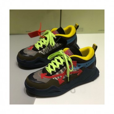 Off-white 2019 Mm / Wm Leather Running Shoes 
