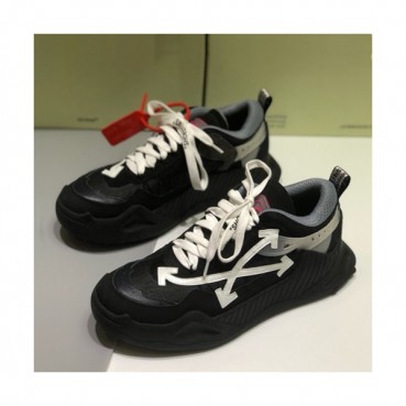 Off-white 2019 Mm / Wm Leather Running Shoes 