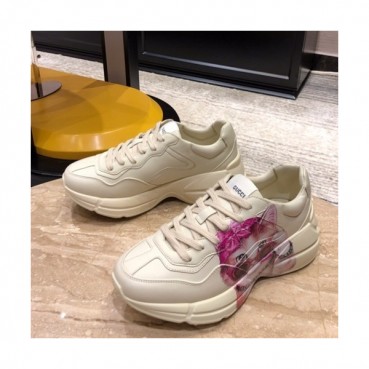 [매장판]Gucci 2019 Mm/Wm Leather Running Shoes - 구찌 2019 남여공용 레더 런닝슈즈 GUCS0145.Size(225 