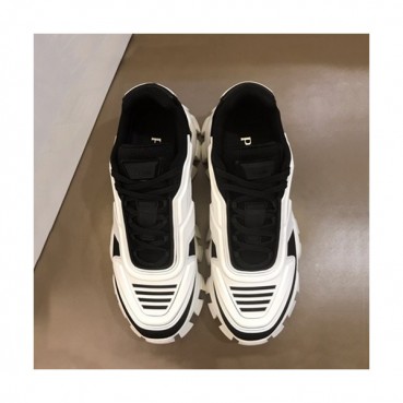 Prada 2019 Mens Leather Running Shoes  - 프라다 2019 남성용 레더 투톤 런닝 슈즈 PRAS0001.Size(240 