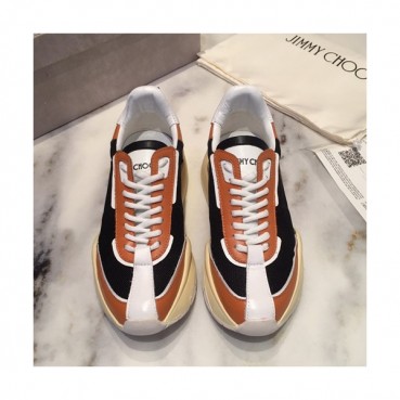 Jimmy Choo 2019  Mm/Wm Leather Running Shoes - 지미츄 2019 남여공용 레더 런닝 슈즈 JIMS0012.Size(225mm 