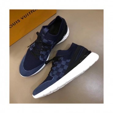 Louis vuitton 2019 Mens Initial Logo Leather Running Shoes - 루이비통 남성 이니셜 로고 레더 런닝화 Lou01204x.Size(240 