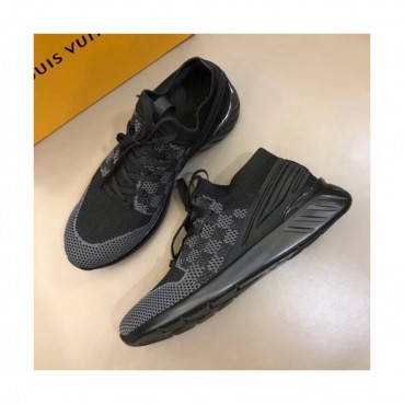 Louis vuitton 2019 Mens Initial Logo Leather Running Shoes - 루이비통 남성 이니셜 로고 레더 런닝화 Lou01203x.Size(240 