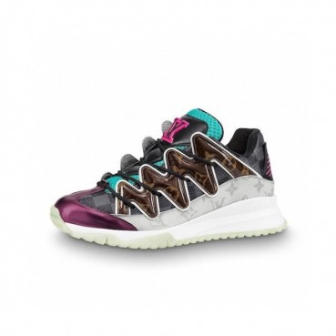 Louis vuitton 2019 Mens Initial Logo Monogram Leather  Running Shoes - 루이비통 남성 이니셜 로고 모노그램 레더 런닝화 Lou01190x.Size(240 