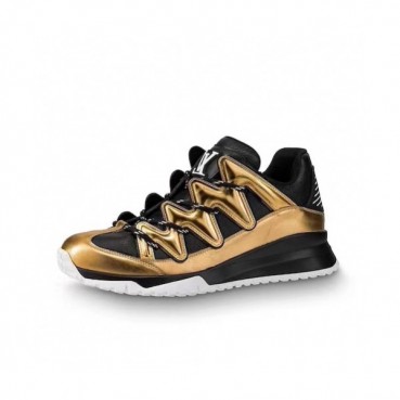 Louis vuitton 2019 Mens Initial Logo Leather  Running Shoes - 루이비통 남성 이니셜 로고 레더 런닝화 Lou01189x.Size(240 