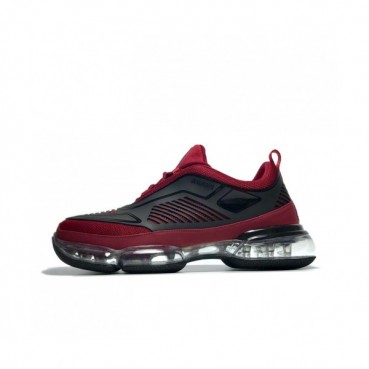 Prada 2019 Mens Casual Logo Leather  Two-tone Runner  