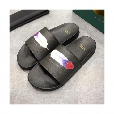 Buscemi 2019 Mens Casual Leather Runner - 부세미 남성 캐쥬얼 레더 러너 Bus0021x.Size(240 
