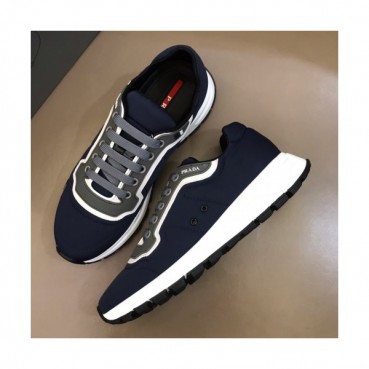 Prada 2019 Mens Casual Logo Leather  Runner  - 프라다 남성 캐쥬얼 로고 레더 러너 Pra0633x.Size(245 