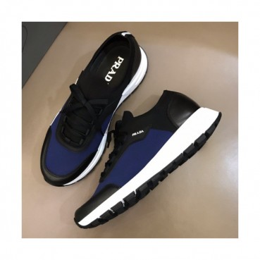 Prada 2019 Mens Casual Logo Leather  Runner  - 프라다 남성 캐쥬얼 로고 레더 러너 Pra0631x.Size(245 