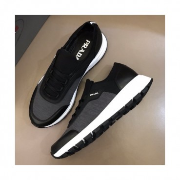 Prada 2019 Mens Casual Logo Leather  Runner  - 프라다 남성 캐쥬얼 로고 레더 러너 Pra0629x.Size(245 
