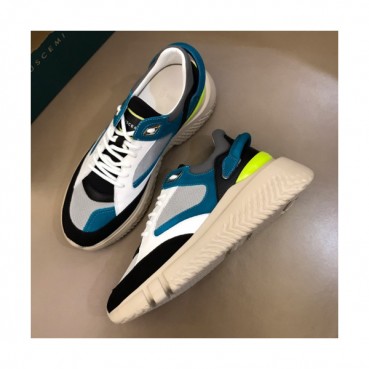 [매장판]Buscemi 2019 Mens Casual Leather Runner - 부세미 남성 캐쥬얼 레더 러너 Bus0016x.Size(245 