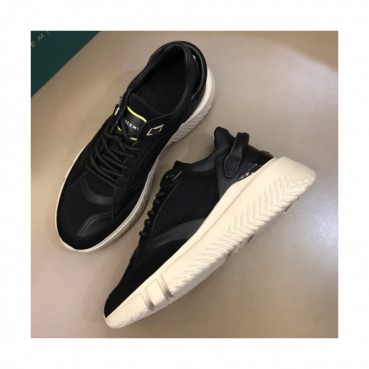 Buscemi 2019 Mens Casual Leather Runner - 부세미 남성 캐쥬얼 레더 러너 Bus0015x.Size(245 