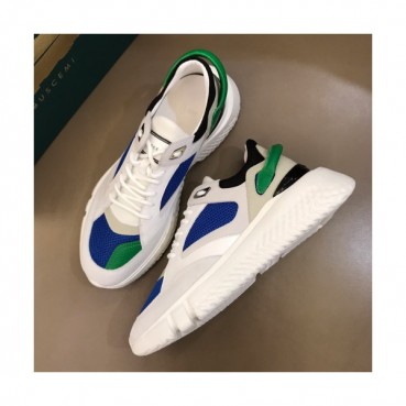 Buscemi 2019 Mens Casual Leather Runner - 부세미 남성 캐쥬얼 레더 러너 Bus0014x.Size(245 