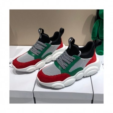Moschino 2019 Womens New Arrival Canvas Runner - 모스키노 여성 신상 캔버스 슈즈 Mos0012x.Size(225 