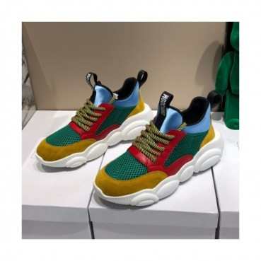 Moschino 2019 Womens New Arrival Canvas Runner - 모스키노 여성 신상 캔버스 슈즈 Mos0011x.Size(225 