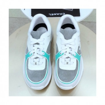 [커스텀급]Chanel 2019 Womens Cruise Suede TPU Runner - 샤넬 여성 크루즈 스웨이드 TPU 러너 Cnl0366x.Size(225 