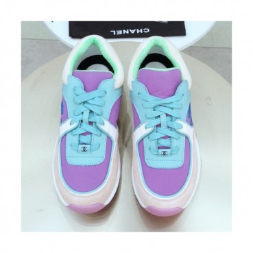 [커스텀급]Chanel 2019 Womens Cruise Suede TPU Runner - 샤넬 여성 크루즈 스웨이드 TPU 러너 Cnl0363x.Size(225 