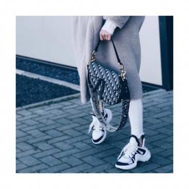 [커스텀급]Louis Vuitton 2019 Womens high-top Leather Runner 