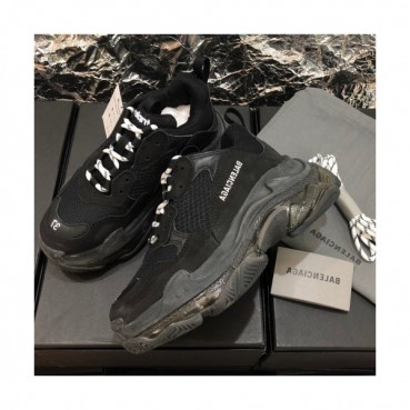 [커스텀급]Balenciaga 2019 Mm/Wm Triple'S Clear Sole Runner - 발렌시아가 남자 트리플S 러너 Bal0160x.Size(230 