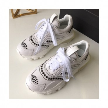 Valentino 2019 Womens Stud Leather Runner - 발렌티노 여성 스터드 레더 러너 Val0171x.Size(225 
