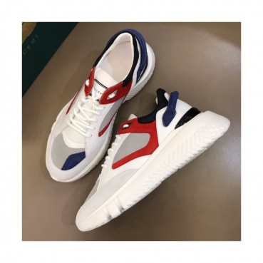Buscemi 2019 Mens Casual Leather Runner - 부세미 남성 캐쥬얼 레더 러너 Bus0010x.Size(240 