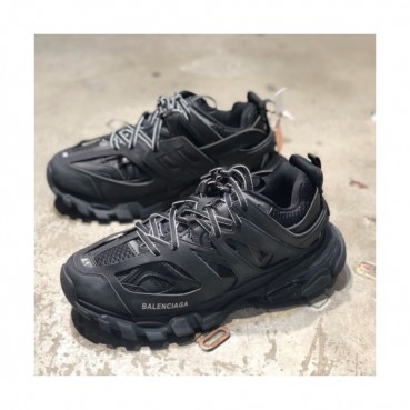 [커스텀급]Balenciaga 2019 Couple Tess.s.Gomma Leather Runner - 발렌시아가 커플 테스S. 곰마 트랙 어글리 슈즈 Bal0145x.Size(225 