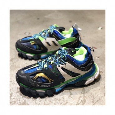 [커스텀급]Balenciaga 2019 Couple Tess.s.Gomma Leather Runner - 발렌시아가 커플 테스S. 곰마 트랙 어글리 슈즈 Bal0135x.Size(225 