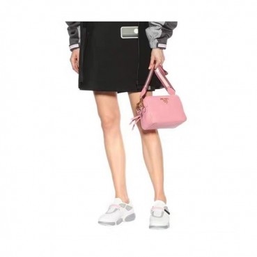 Prada 2019 Ladies Canvas Velcro Shoes White - 프라다 여성 캔버스 벨크로 런닝화 Pra0455x.Size(225 