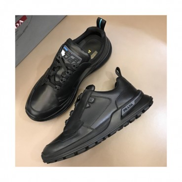Prada 2018 Mens Leather Running shoes - 프라다 남성 레더 런닝화 Pra0357x.Size(240 