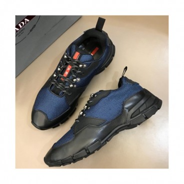 PRADA 2018 MENS LEATHER runing shoes - 프라다 남성 레더 런닝화 PRA0083 , 사이즈 (240 