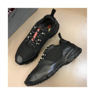 PRADA 2018 MENS LEATHER running shoes - 프라다 남성 레더 운동화 PRA0082 , 사이즈 (240 