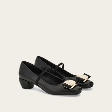 페라가모 여성 바라 발레리나 구두 - Salvatore Ferragamo Womens Vara Ballerina Shoes 