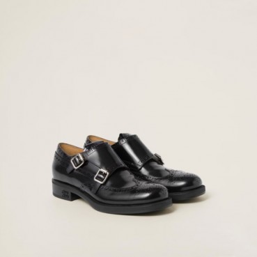 미우미우 여성 블랙 구두 - Miumiu Womens Black Shoes 