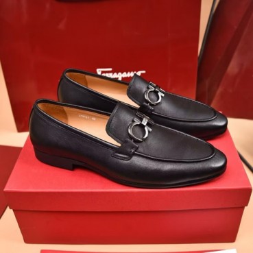 Salvatore Ferragamo  2023 Mens Leather Oxford Shoes,FGMS0586 - 페라가모 2023 남성용 레더 옥스퍼드 슈즈,Size(240