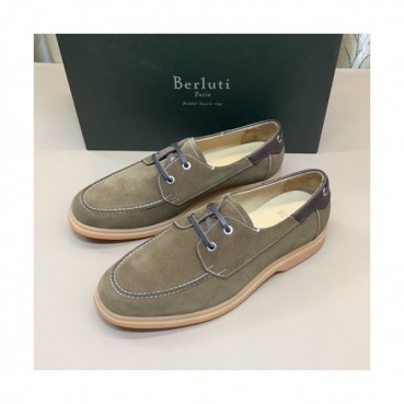 Berluti 2021 Men's Leather Derby Shoes,BERTS0261 - 벨루티 2021 남성용 레더 더비슈즈,Size(240