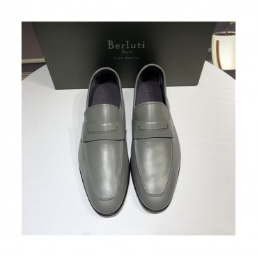 Berluti 2021 Men's Leather Oxford Shoes,BERTS0259 - 벨루티 2021 남성용 레더 옥스퍼드 슈즈,Size(240