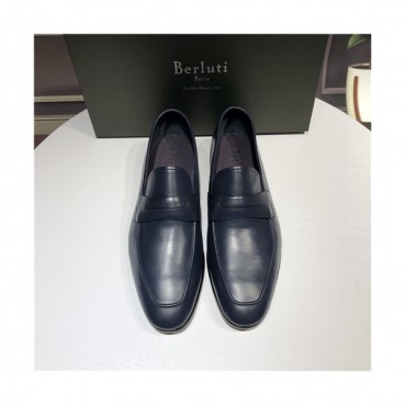 Berluti 2021 Men's Leather Oxford Shoes,BERTS0257 - 벨루티 2021 남성용 레더 옥스퍼드 슈즈,Size(240