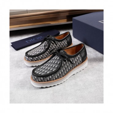 Dior 2021 Men's Leather Derby Shoes,DIOS0380 - 디올 2021 남성용 레더 더비슈즈,Size(240