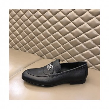 Hermes 2021 Men's Leather Oxford Shoes - 에르메스 2021 남성용 레더 옥스퍼드 슈즈,Size(240
