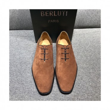 Berluti 2020 Men's Leather Oxford Shoes - 벨루티 2020 남성용 레더 옥스퍼드 슈즈,Size(240