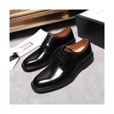 Gucci 2020 Men's Leather Oxford Shoes - 구찌 2020 남성용 레더 옥스퍼드 슈즈,Size(240