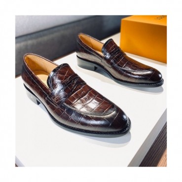 Louis Vuitton 2020 Men's Leather Oxford Shoes - 루이비통 2020 남성용 레더 옥스퍼드 슈즈,Size(240
