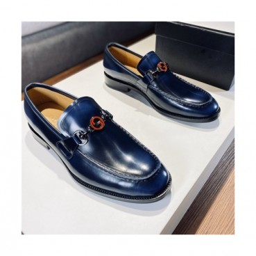 Gucci 2020 Men's Leather Oxford Shoes - 구찌 2020 남성용 레더 옥스퍼드 슈즈,Size(240