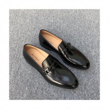 Salvatore Ferragamo 2020 Men's Leather Oxford Shoes - 페라가모 2020 남성용 레더 옥스퍼드 슈즈,Size(240